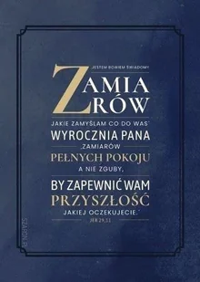 SZARON Magnes na lodówkę - Jestem bowiem świadomy GRANAT - Szaron - Magnesy - miniaturka - grafika 2