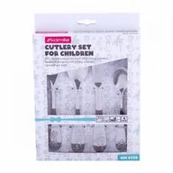 Sztućce dla dzieci - Kamille Komplet sztucców dla dzieci 4el. 5335 - miniaturka - grafika 1