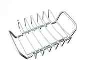 Akcesoria do grilla - Floraland Stojak do grillowania żeberek steków mięs 111281_FLORALAND - miniaturka - grafika 1