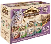 Mokra karma dla kotów - Carnilove Carnilove Cat Wild-Orgin Fillets Mokra karma 12x85g - miniaturka - grafika 1