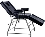 Wyposażenie studia tatuażu - ACTIVESHOP FOTEL DO TATUAŻU PRO INK 602 CZARNY - miniaturka - grafika 1