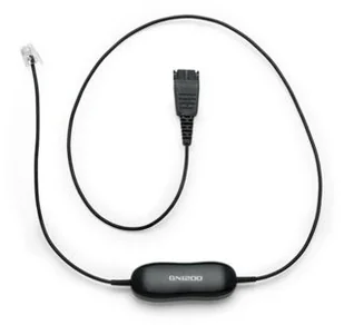 Jabra Smart Cord, QD to RJ10, straight , 0,8 meters, with 8-position switch 8800 (88001-99) - Kable komputerowe i do monitorów - miniaturka - grafika 3