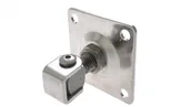 Zawiasy, okucia i inne akcesoria - B-harko Zawias regulowany M20 z płytką 100x100 mm INOX (stal nierdzewna) AISI 304 - miniaturka - grafika 1