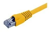 Kable światłowodowe - Equip Patch Cable S/STP Cat6 50 cm Żółty PIMF 4015867107232 - miniaturka - grafika 1