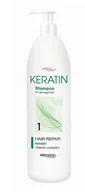 Szampony do włosów - Chantal Prosalon Keratin Hair Repair Vitamin Complex 1 Shampoo For Damaged Hair szampon z keratyną do codziennej pielęgnacji włosów zniszczonych. suchych i matowych 1000g 64468-uniw - miniaturka - grafika 1