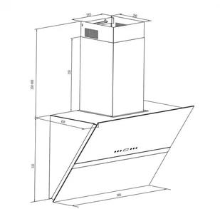 Klarstein Aurea VII 90 Biały (CGCH2_AureaSet_90_WH) - Okapy kuchenne - miniaturka - grafika 6