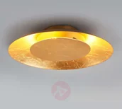 Lampy sufitowe - Lampenwelt Złota lampa sufitowa LED KETI - miniaturka - grafika 1