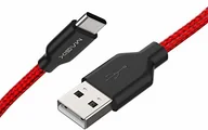 Kable USB - Magix MAGIX Kabel do ładowania USB C 3 A, szybkie ładowanie QC 3.0, bardzo wytrzymały, transfer danych 480 Mb/s USB-A 2.0 do USB-C, do urządzeń USB typu C (1 sztuka) (czerwony) (120 cm) GH056ACR201201 - miniaturka - grafika 1