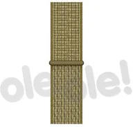 Akcesoria do pulsometrów i zegarków sportowych - Apple Pasek Sportowy Nike 44mm oliwkowy MTMM2ZM/A - miniaturka - grafika 1