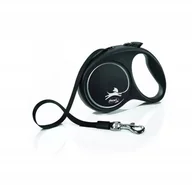 Smycze dla psów - Flexi smycz automatyczna Black Design 5m 25 - miniaturka - grafika 1