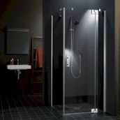 Kabiny prysznicowe - Kermi FILIA XP 100x80 prawe FX1WR10020VPK+FXTWD08020VPK - miniaturka - grafika 1