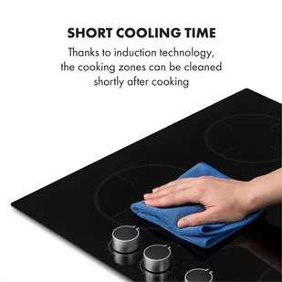 Płyta elektryczna do zabudowy Klarstein CP13-Kochheld-4 - Płyty elektryczne do zabudowy - miniaturka - grafika 8