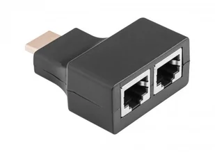 Cabletech Przedłużacz extender ZLA0798 HDMI 2x RJ45 max 30m - Kable komputerowe i do monitorów - miniaturka - grafika 2