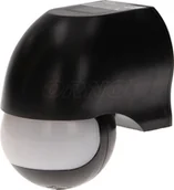 Czujniki ruchu i zmierzchu - Orno Czujnik ruchu 180 st. IP44 1200W czarny OR-CR-204/B - miniaturka - grafika 1