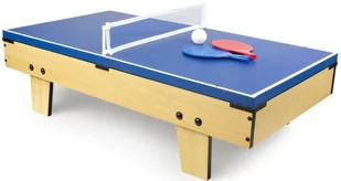 Krakpol Stół do gier 4w1 mini: PIŁKARZYKI BILARD TENIS HOKEJ 110/246210 - Piłkarzyki - miniaturka - grafika 4