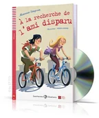 Książki do nauki języka francuskiego - A la recherche de l'ami disparu + Audio CD - dostępny od ręki, wysyłka od 2,99 - miniaturka - grafika 1