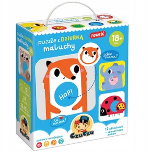 CzuCzu. Puzzle z dziurką. Maluchy - Książki edukacyjne CzuCzu. Puzzle z dziurką. Maluchy - Książki edukacyjne - miniaturka - grafika 8