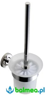 Franke Szczotka do WC MEDIUS Franke stal szlachetna połysk + szkło matowe MEDX005HP - Akcesoria do wc - miniaturka - grafika 2
