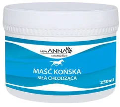Anna Cosmetics Cosmetics, Końska Siła, maść chłodząca, 250 ml - Balsamy i kremy do ciała - miniaturka - grafika 2