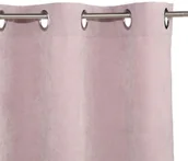 Zasłony - Atmosphera Zasłona w różowo-pastelowym kolorze o wymiarach 260 x 140 cm wyposażona w metalowe kółka do wieszania B075XPV62Q - miniaturka - grafika 1