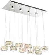 Lampy sufitowe - Globo Lighting Oświetlenie Amur Lampa Wisząca LED Chrom, 1-punktowy 49350-92H - miniaturka - grafika 1