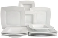 Serwisy obiadowe - Creatable Victoria 12208 zestaw obiadowy, biały, 12 elementów 12208 - miniaturka - grafika 1