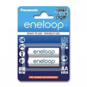 Ładowarki i akumulatory - Sanyo PANASONIC R6/AA 1900mAh 2 szt blister BK-3MCCE-2BE - miniaturka - grafika 1