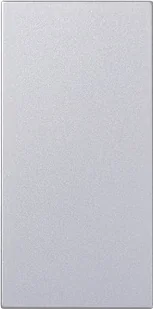 Kontakt Simon CONNECT Zaślepka S500 podwójna 100x50mm aluminium Simon Connect 50000800-033 - Klawisze i ramki - miniaturka - grafika 2