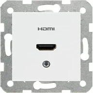 Gniazdka elektryczne - Viko Panasonic Gniazdo HDMI Panasonic Karre biały 90967168 - miniaturka - grafika 1