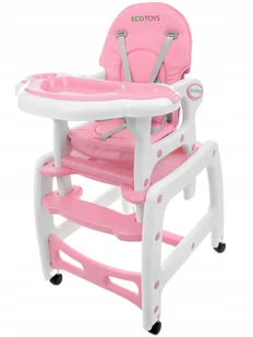 Ecotoys fotelik bujany do karmienia 3w1 - Krzesełka do karmienia - miniaturka - grafika 2