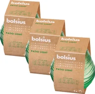 Świece - Bolsius Świeca ogrodowa w szkle Divine Earth Patiolight 40H 3szt WODA BOLSIUS2634 - miniaturka - grafika 1