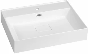 Sapho GODIVA umywalka kompozytowa 58x44cm biała GU058 - Umywalki Sapho GODIVA umywalka kompozytowa 58x44cm biała GU058 - Umywalki - miniaturka - grafika 1