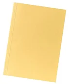 Koszulki na dokumenty - Falken okładka recyklingu do formatu DIN A4, opakowanie sztuk, żółty 80004146 - miniaturka - grafika 1