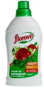 Florovit Nawóz płynny do pelargonii i innych roślin kwitnących butelka 1 kg - Nawozy ogrodnicze - miniaturka - grafika 2