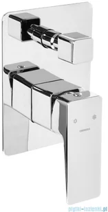 Omnires Parma system wannowy podtynkowy chrom SYSPMW01CR - Baterie podtynkowe - miniaturka - grafika 3