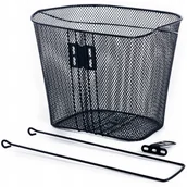 Koszyki rowerowe - Koszyk Mocowany Na Stale Przód Siatka Rowerowy - miniaturka - grafika 1