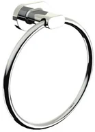 Wieszaki łazienkowe - Bisk Wieszak owalny Go chrom 07025 - miniaturka - grafika 1
