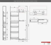 Meble modułowe i akcesoria - Rejs Cargo maxi boczne Maxima CLASSIC "15" WE31.005x.01.001 - miniaturka - grafika 1