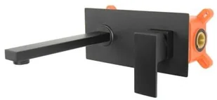 STELLMAN Bateria umywalkowa podtynkowa QATRO CZARNA 1605-12BL - Baterie umywalkowe STELLMAN Bateria umywalkowa podtynkowa QATRO CZARNA 1605-12BL - Baterie umywalkowe - miniaturka - grafika 1