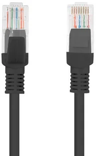 LANBERG PATCHCORD KAT.5E 30M CZARNY FLUKE PASSED PCU5-10CC-3000-BK - Kable miedziane - miniaturka - grafika 4