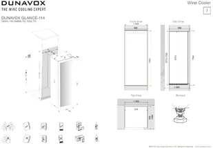 Dunavox DAVG-114.288DOP.TO - Chłodziarki do wina - miniaturka - grafika 3
