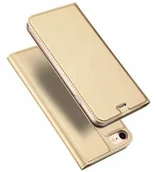 Etui i futerały do telefonów - Dux Ducis Etui z klapką iPhone 8 / 7 Złote - miniaturka - grafika 1
