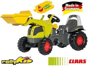 Rolly Toys Claas Elios RollyKid z ładowaczem 025077 - Jeździki dla dzieci - miniaturka - grafika 2