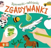 Rolnictwo i przemysł - Rysowanki-naklejanki Zgadywanki Nowa - miniaturka - grafika 1