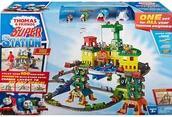 Pociągi dla dzieci - Fisher Price Tomek i Przyjaciele Super Mega Stacja FGR22 - miniaturka - grafika 1