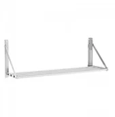 Meble gastronomiczne - Royal Catering Półka składana - stal nierdzewna - 100 x 30 cm RC-TFWH100X30 RC-TFWH100X30 - miniaturka - grafika 1