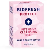 Mydła - BioFresh Protect - Mydło antybakteryjne z wodą różaną i srebrem - 100 g - miniaturka - grafika 1