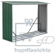 G21 Szopa ogrodowa na drewno, drewutnia zielona - Altany ogrodowe G21 Szopa ogrodowa na drewno, drewutnia zielona - Altany ogrodowe - miniaturka - grafika 4