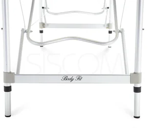 Bodyfit Stół łóżko do masażu Aluminiowe 3 segmentowe niebieskie XXL 551 Łóżko XXL - Stoły i łóżka do masażu - miniaturka - grafika 17