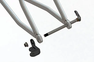 Qeridoo Sztywna Oś M12x1,0 adapter tylnego koła roweru ST-214 - Akcesoria rowerowe - miniaturka - grafika 6